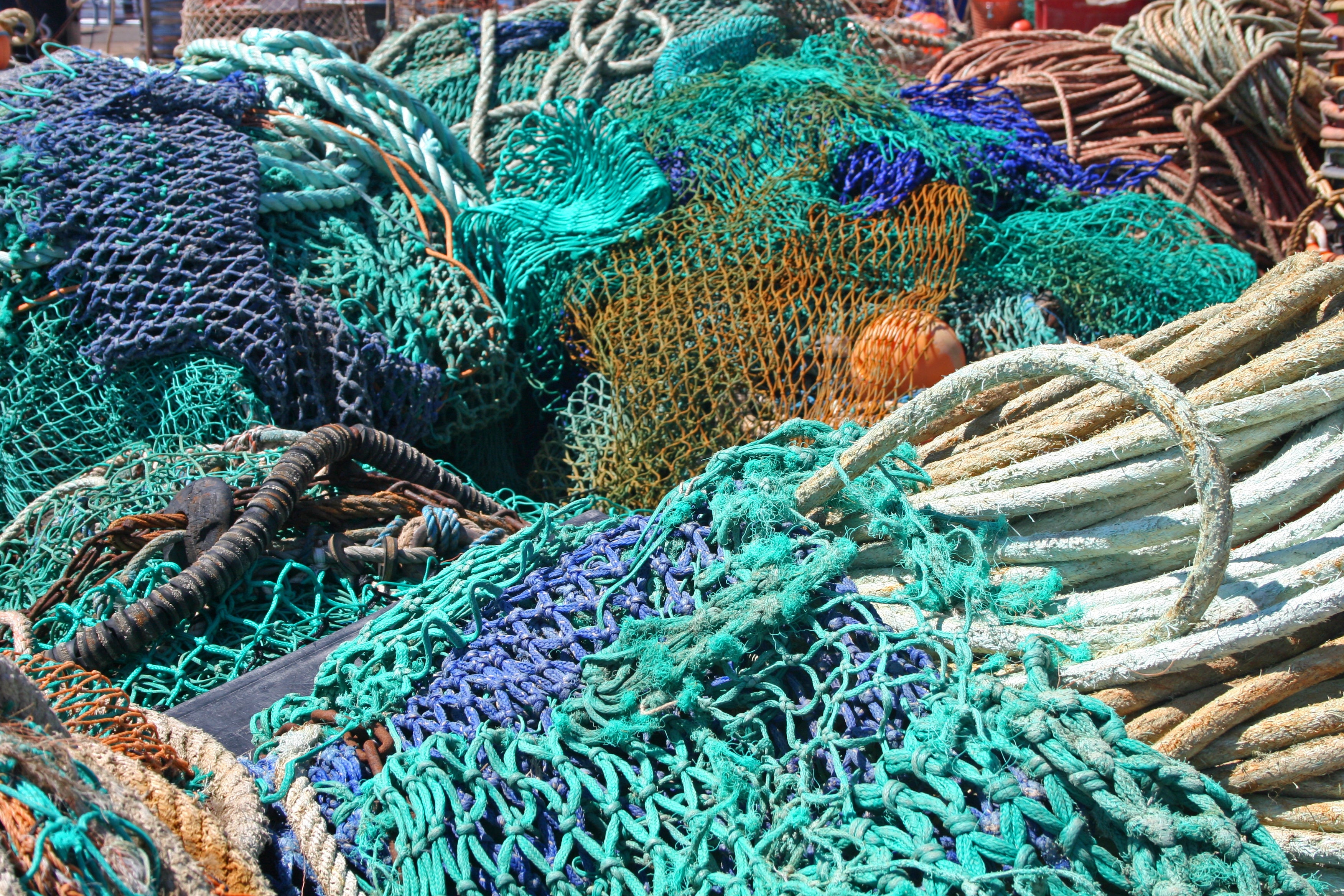 fishing nets waste
